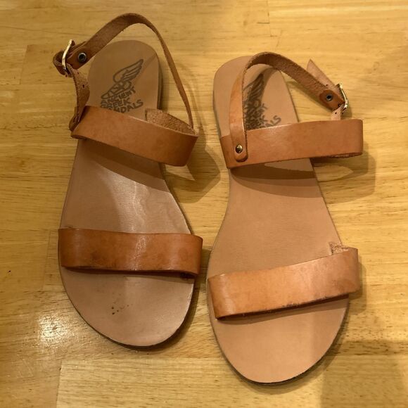 Ancient-greek-sandals Women's Tan and Brown Sandals - Picture 1 of 2